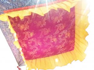 Throne canopy(Dragon embroidery) No discount